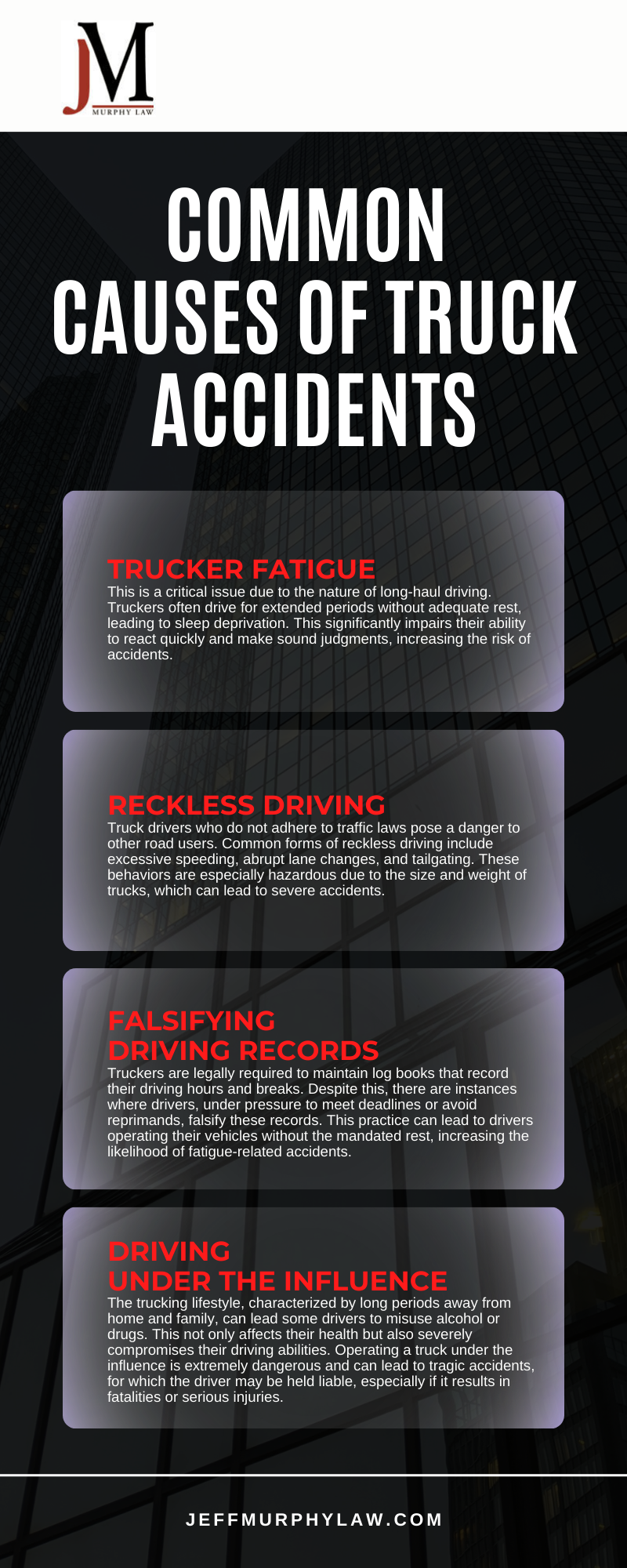 Common Causes Of Truck Accidents